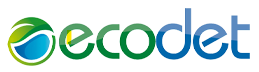 Logo da empresa Ecodet, parceira da Abralav